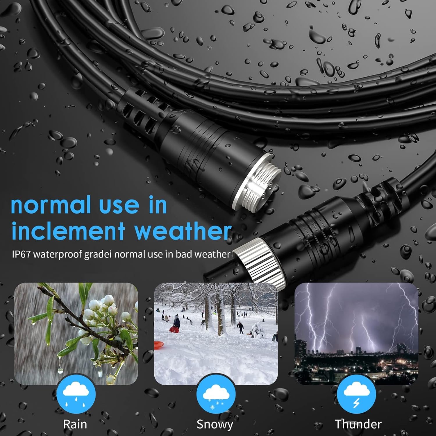 Truck Bus Trailer Van Train RV Car Mobile DVR Vehicle Backup Camera Accessories 4 Pin Male Aviation Connector Adapter Cable